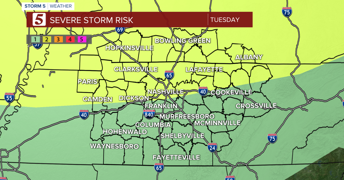 A Storm 5 Alert is in effect from Tuesday until Thursday morning. What to know. - Vimarsana News