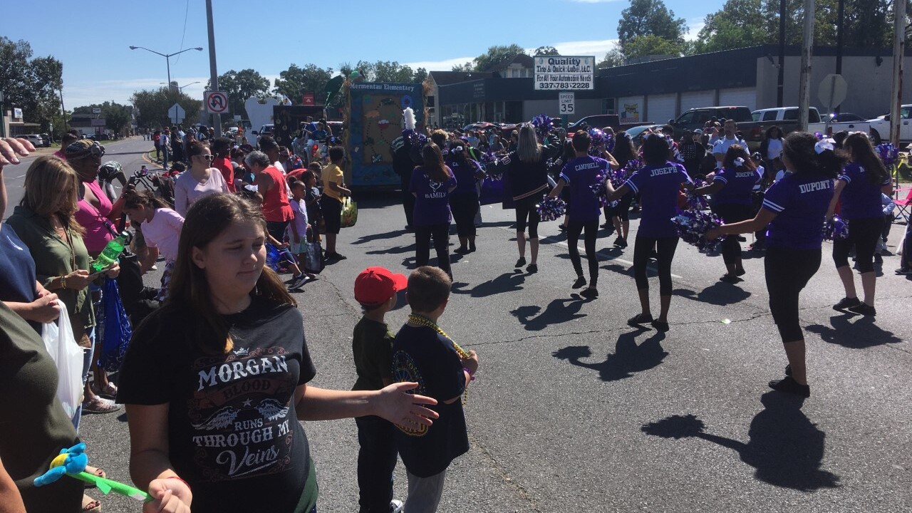 2019 Rice Festival Children's Parade rolls down Parkerson Avenue in Crowley