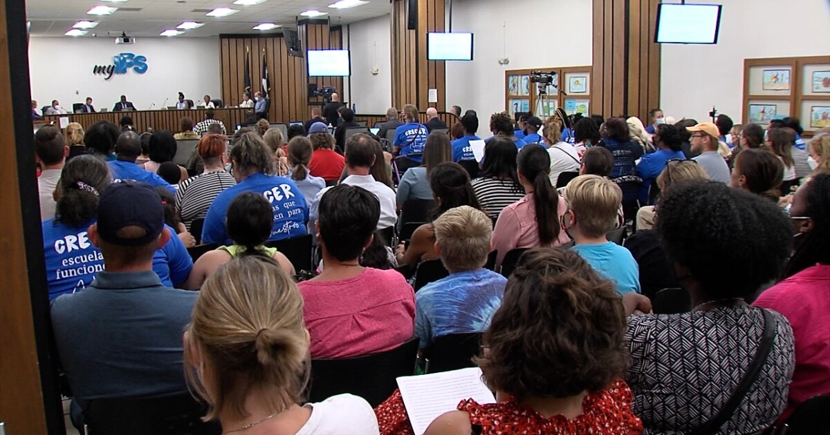 Parents demand answers about 'Rebuilding Stronger' at IPS Board meeting
