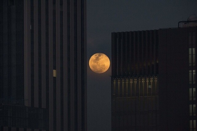 PHOTOS: Incredible images of the rare 'super blue blood moon' from around the world