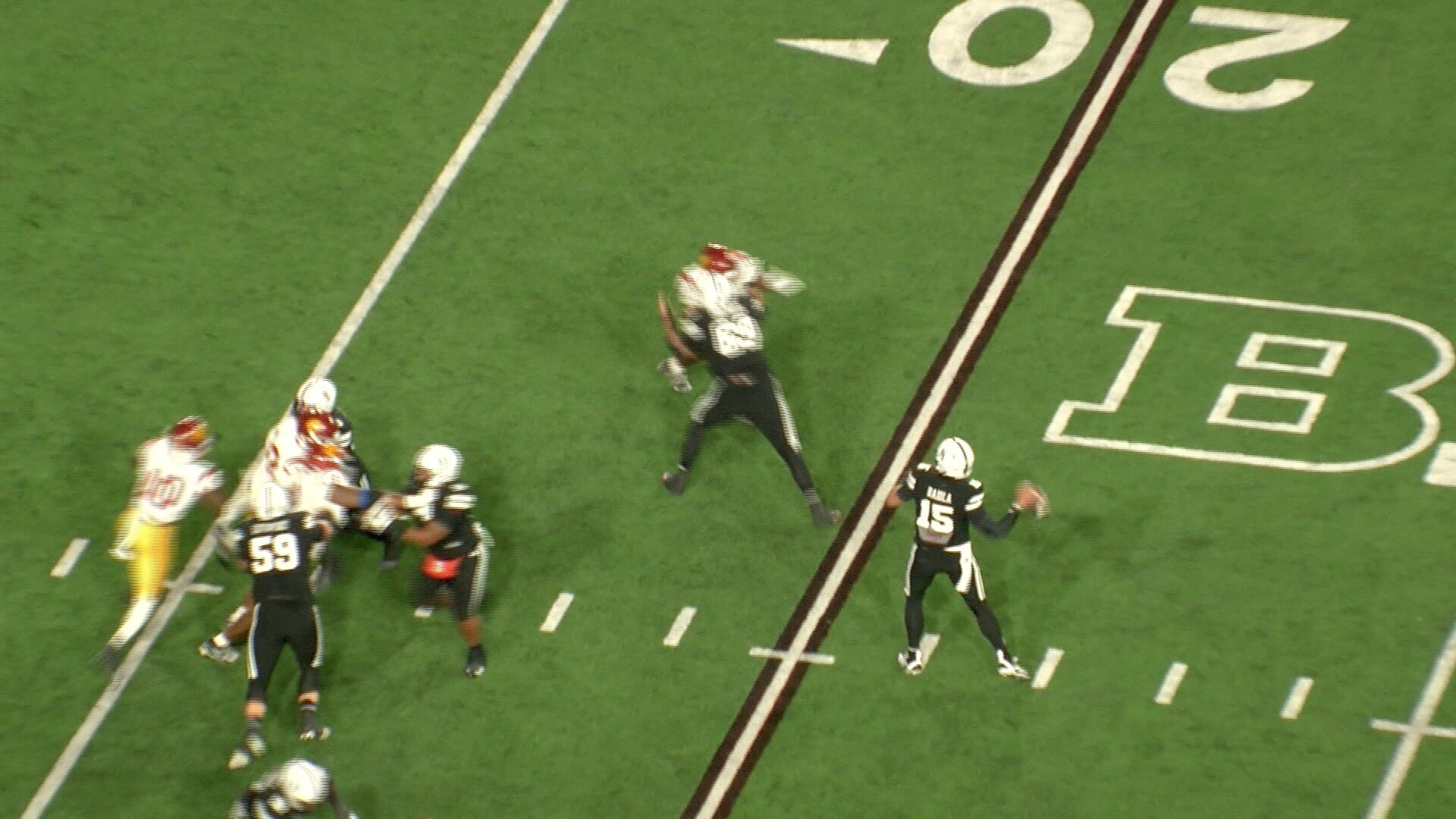 Nebraska football faced USC in a blackout game in 2025