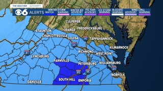 Winter Weather Advisory Monday, Dec. 8, 2025
