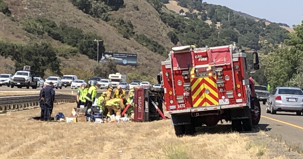 Afternoon crash slows Hwy 101 traffic through Avila Beach