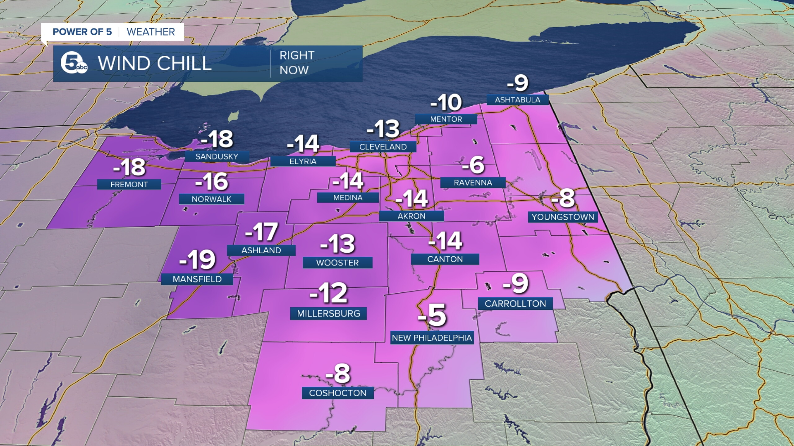 Wind Chill Advisory Expanded and Extended into MLK Day