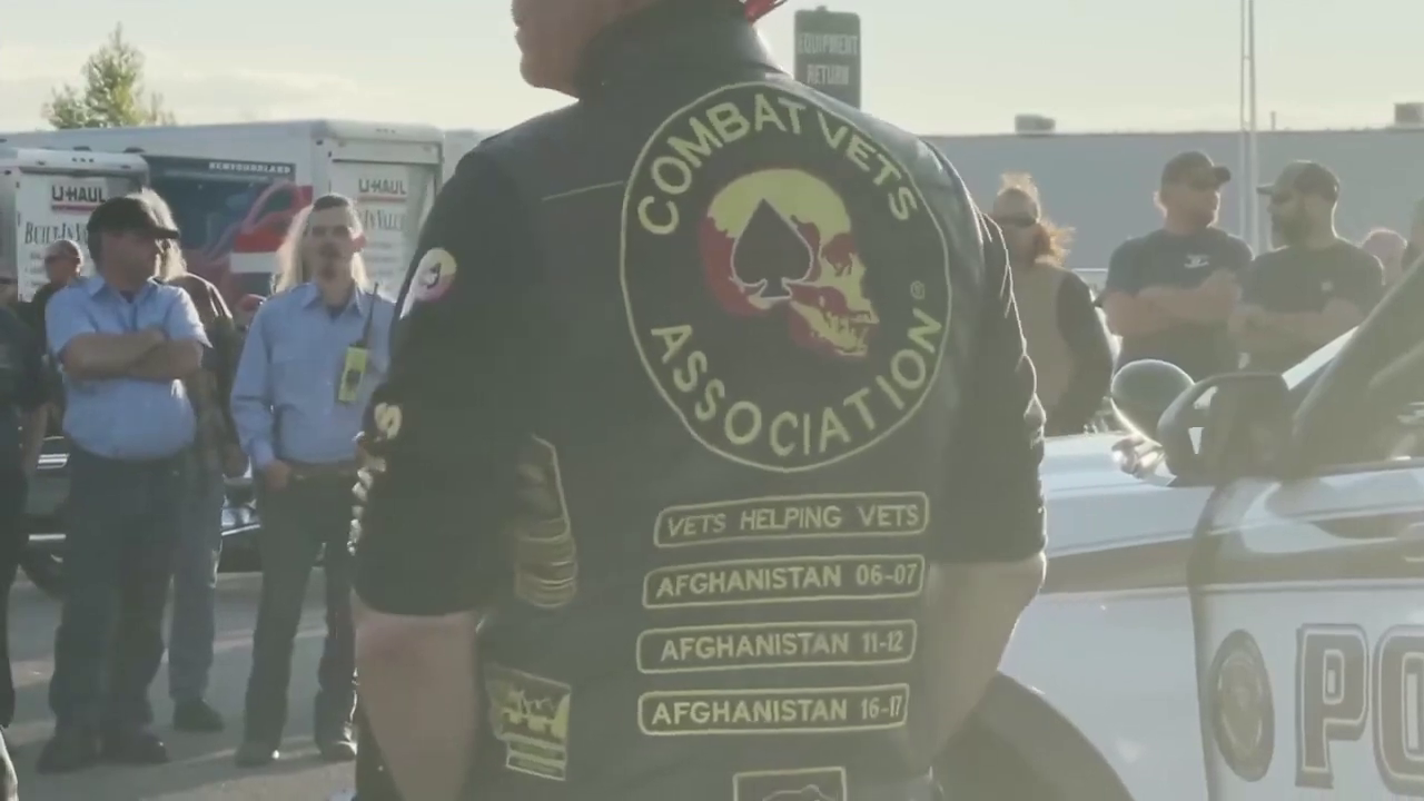 Motorcyclists ride in Great Falls on 9/11 anniversary (September 11, 2021)