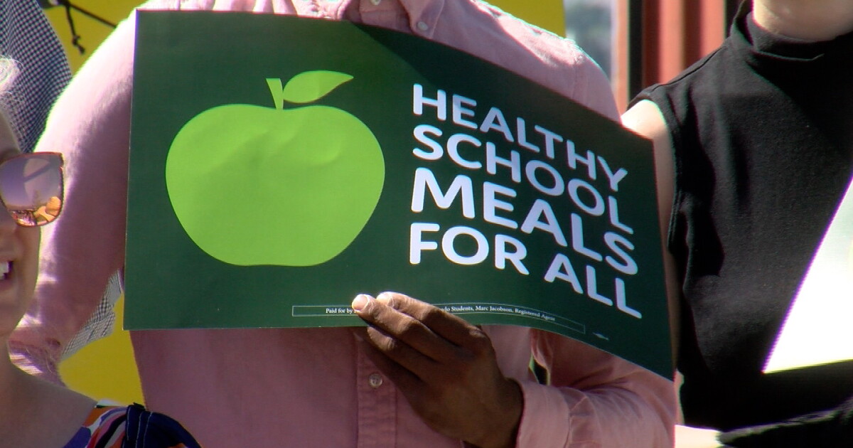 Campaign pushes for free school meals for all Colorado students
