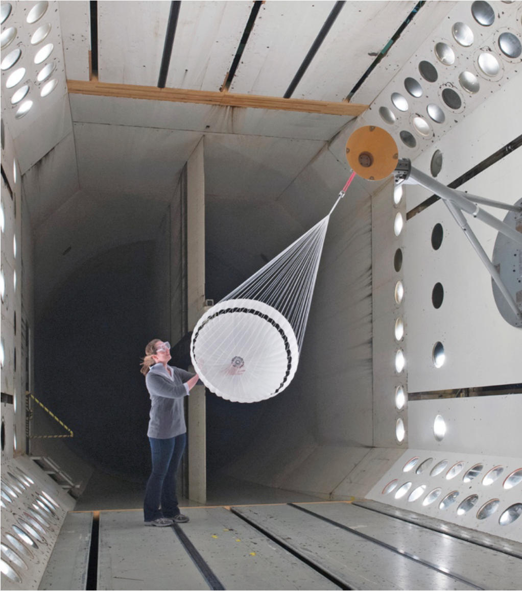Mars 2020 parachute test