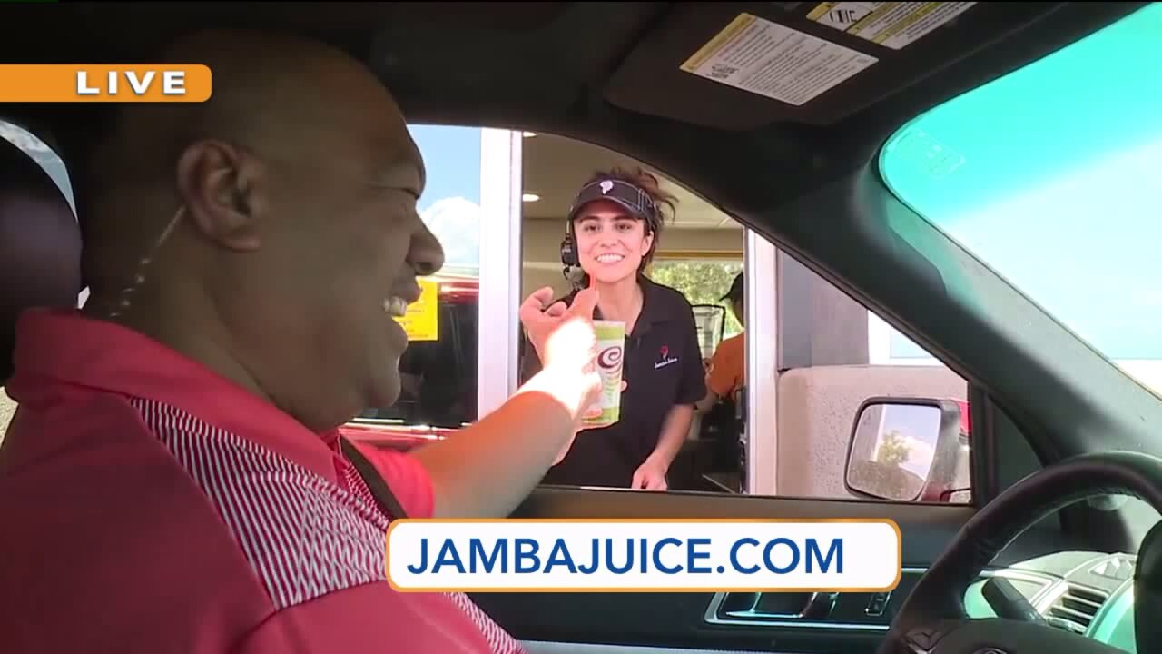 Jamba Juice opens their first Utah drive-through