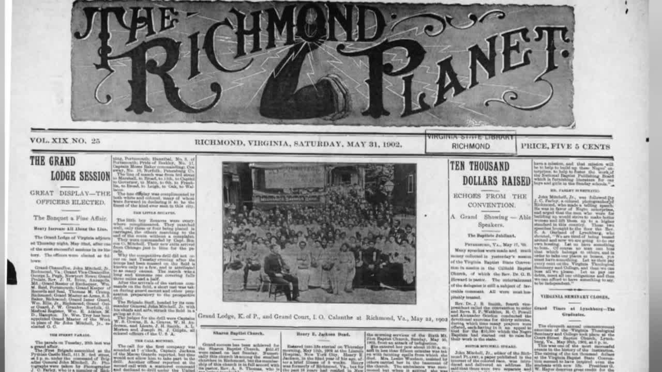 Virginia license plate celebrates The Richmond