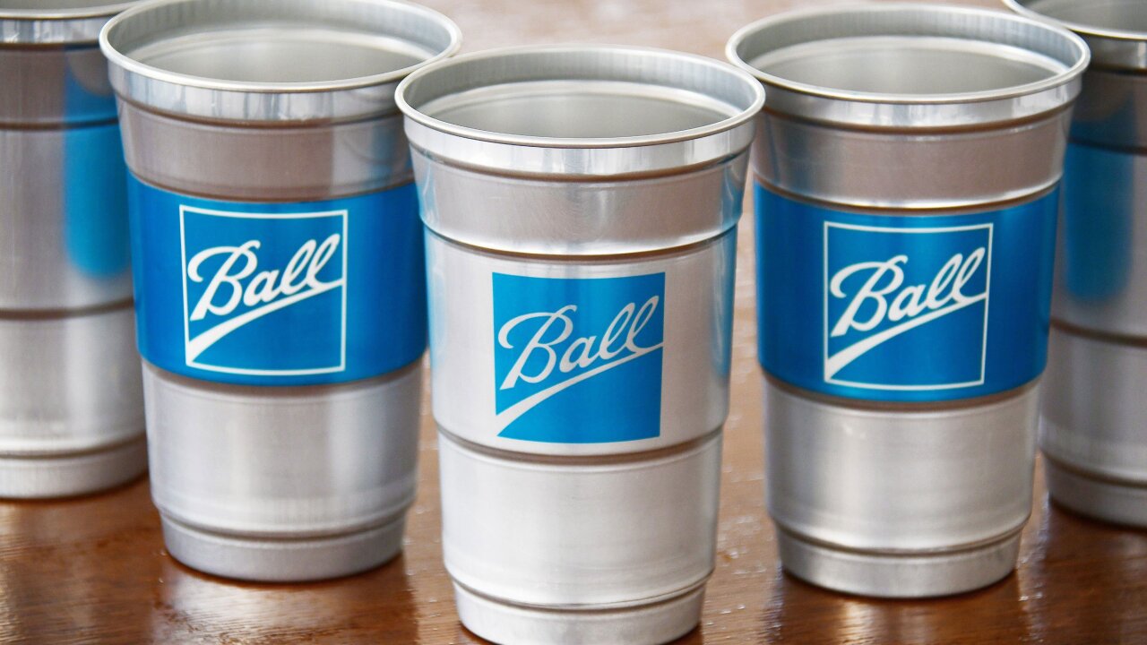 Ball to launch reusable aluminum 'solo cup'