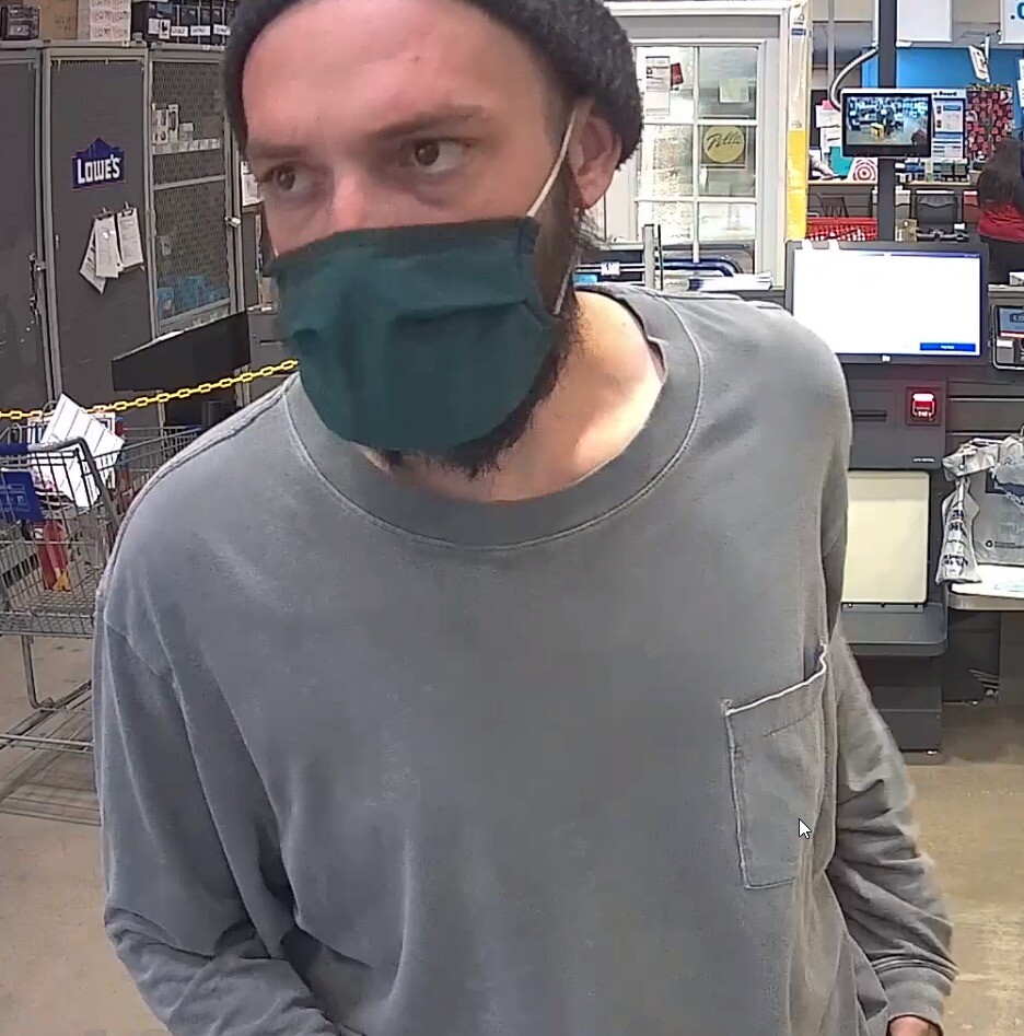 Possible suspect in credit card theft case