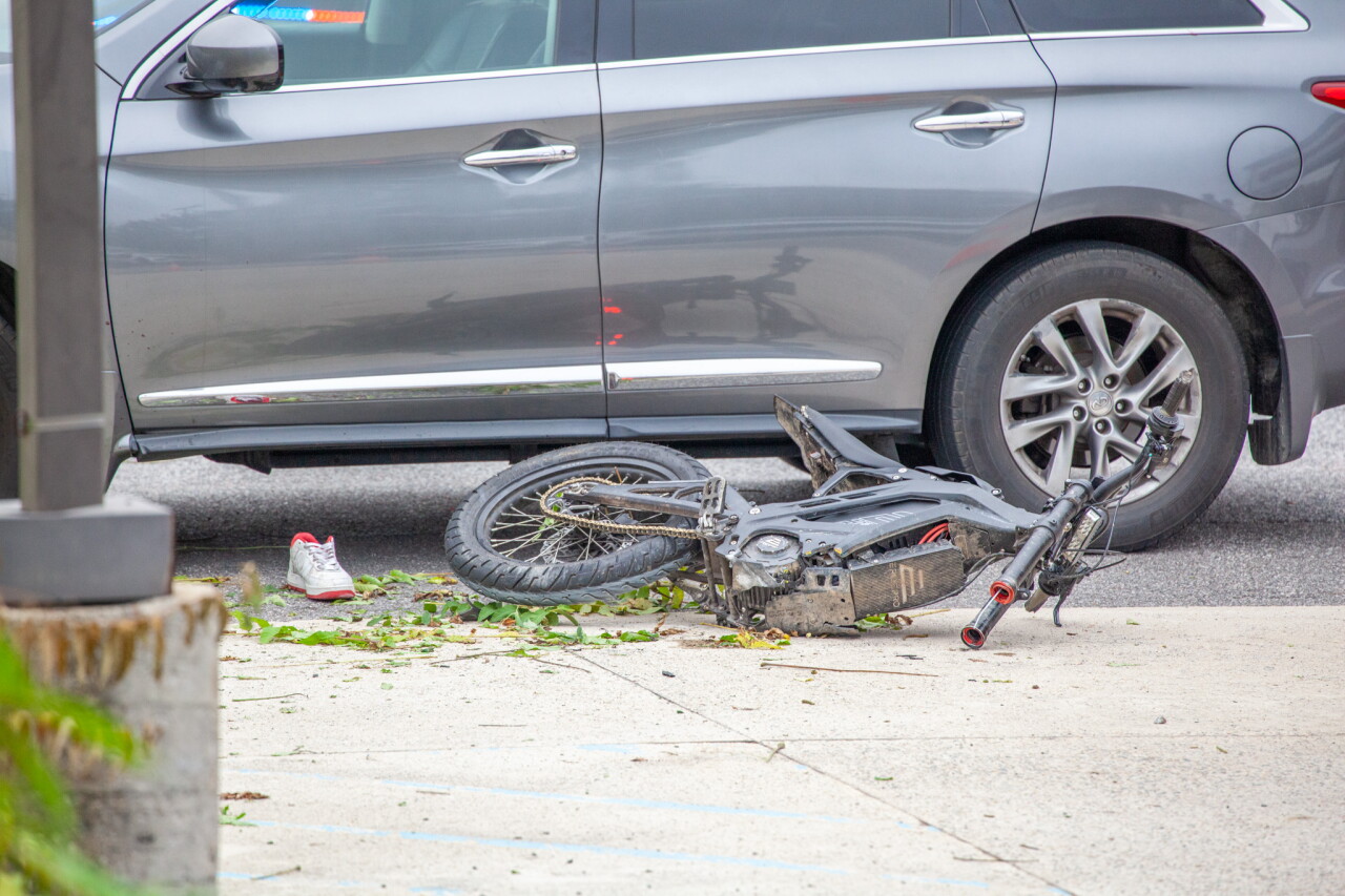 Chesterfield Co E-bike Crash