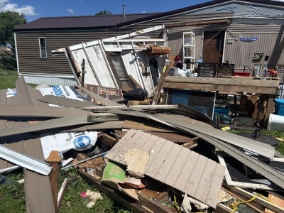 Horicon and Lomira residents wait on NWS survey and insurance companies as they clean up after severe storms hit Dodge County Wednesday