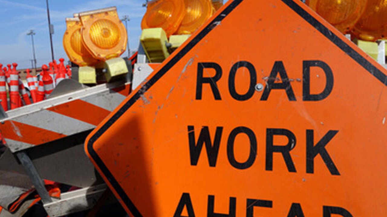 Traffic Road Work Sign