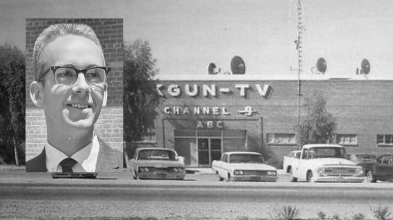 Scott Vaughan at KGUN-TV in the 1960s