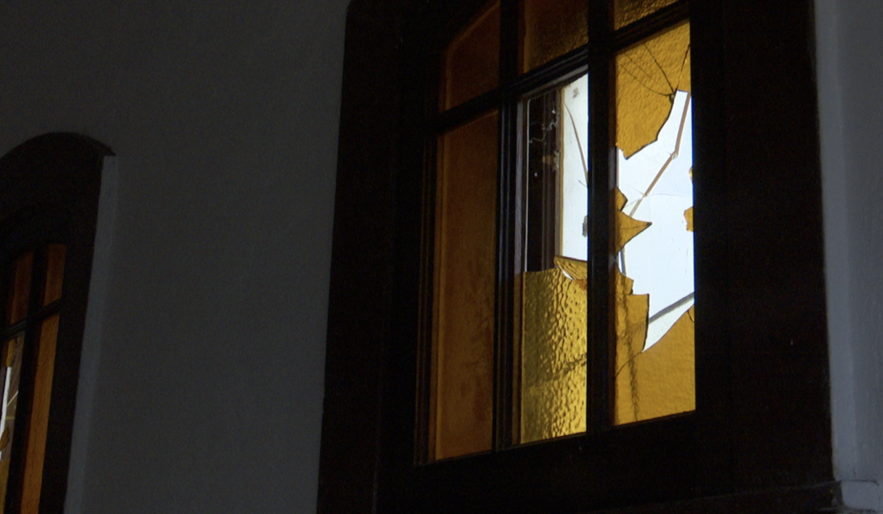 Le Mieux chapel vandalized