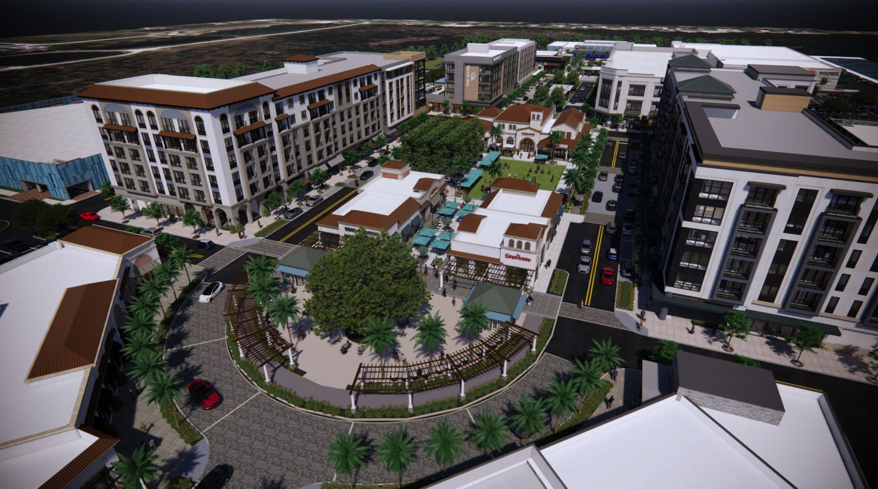 TREES TO TOWN CENTER: 130-acre development has first hearing