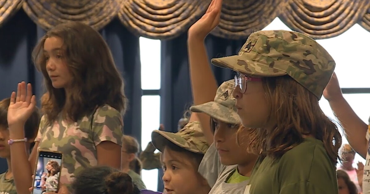 Military children get glimpse into pre-deployment at Langley AFB - Vimarsana News