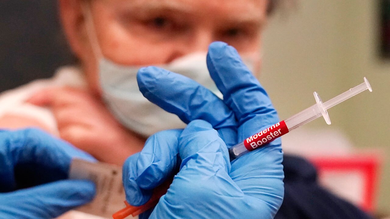 Moderna booster shot