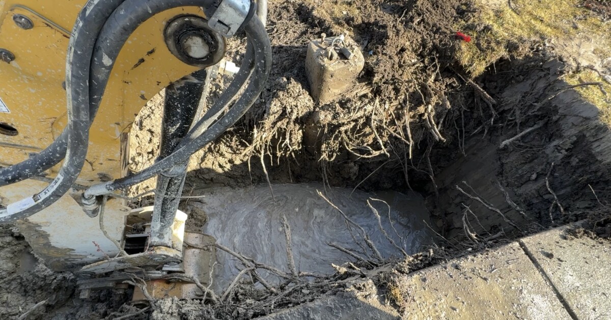 Water main breaks surge across metro Detroit as aging infrastructure struggles with winter weather