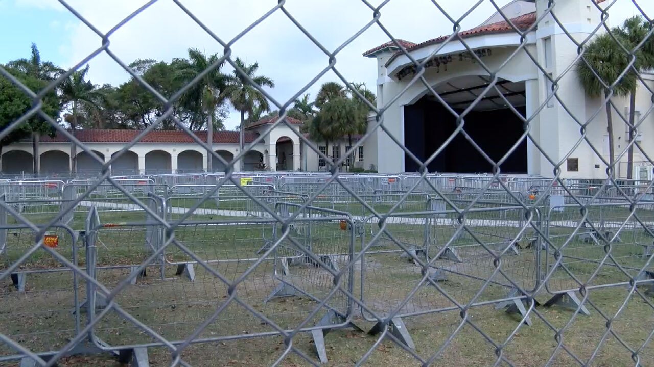 Old School Square in Delray Beach on April 2