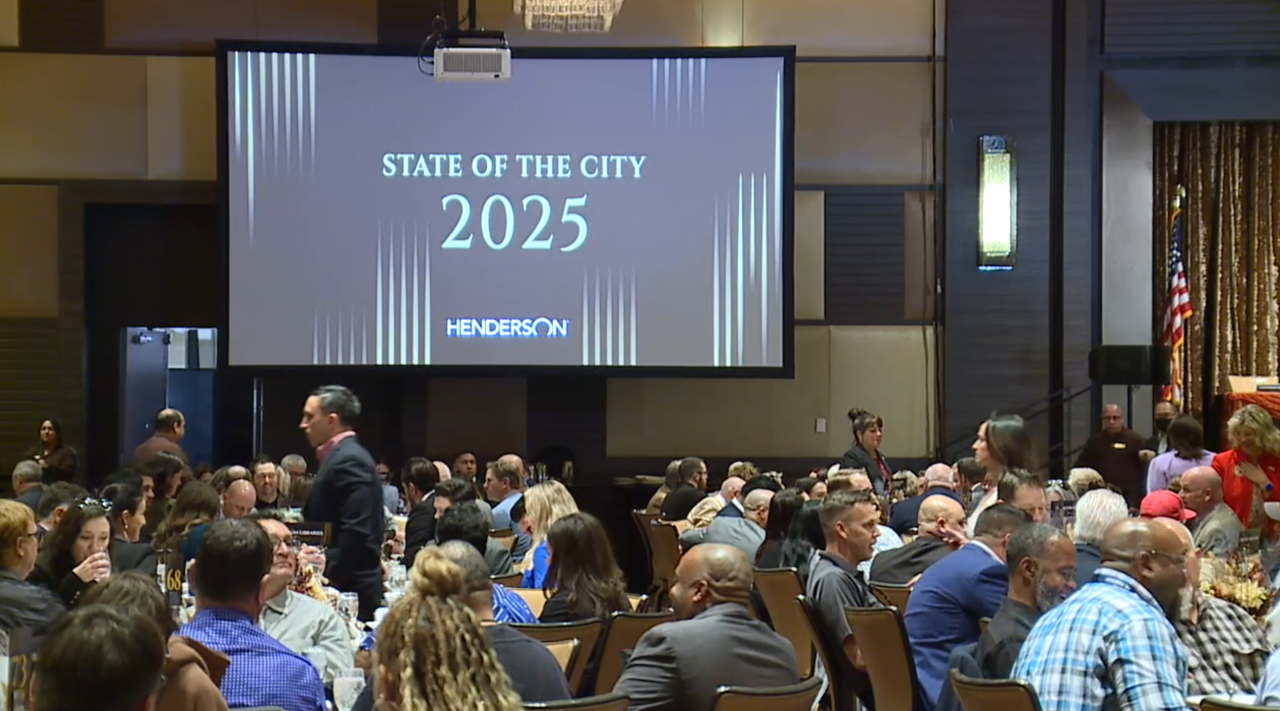 Henderson mayor highlights crime reduction and development progress in state of city address