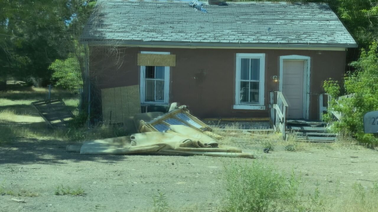 Condemned home in Walsenburg