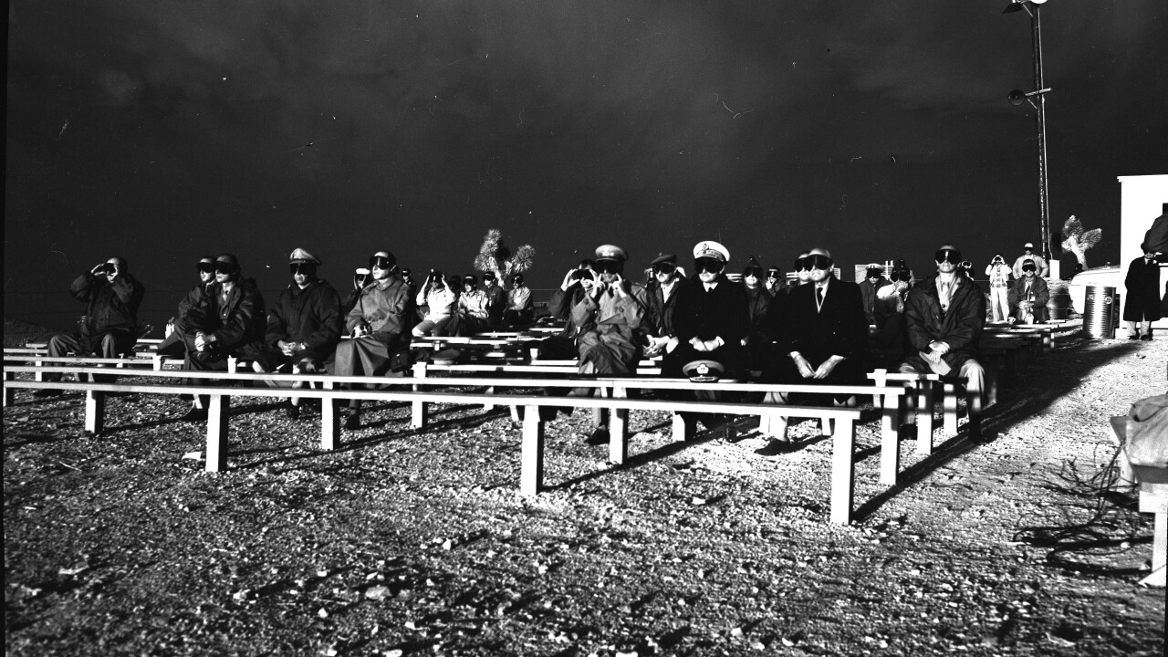 Nevada atomic testing