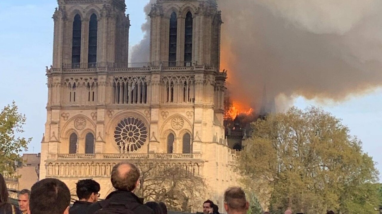 Bakersfield students witness the Notre Dame Cathedral burning in Paris