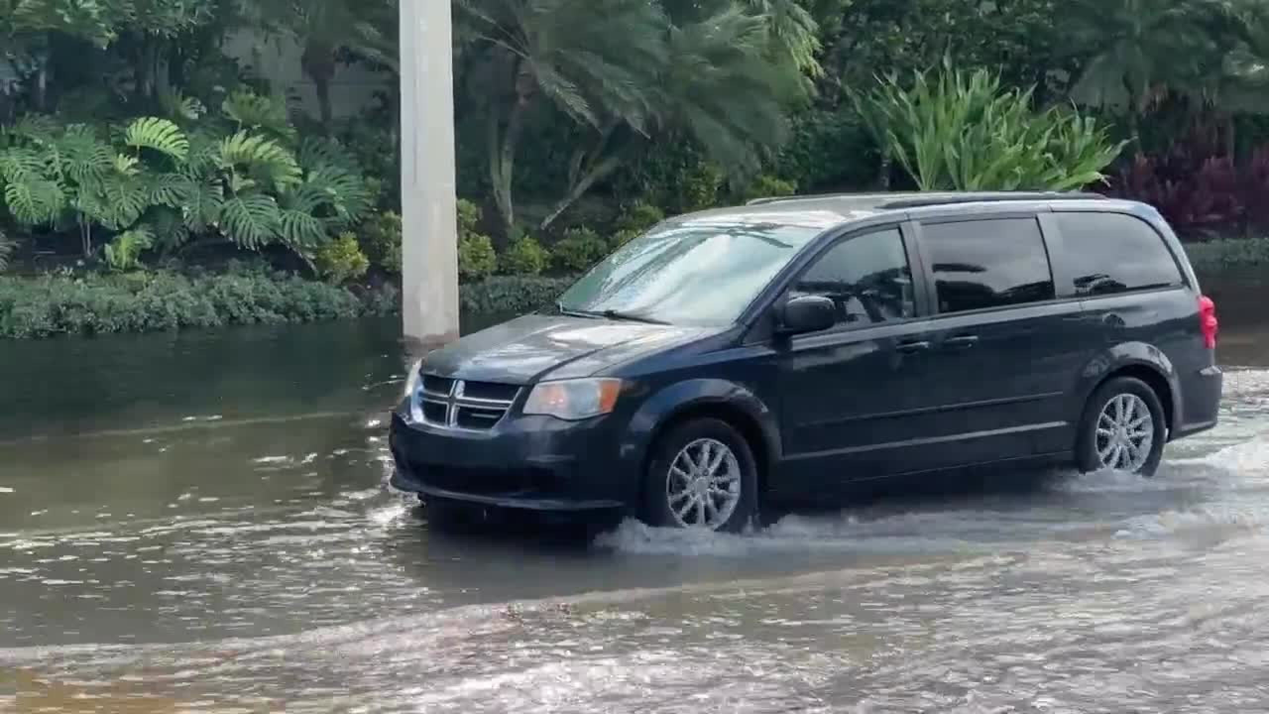 King tides cause lowlying flooding in coastal areas of Boynton Beach