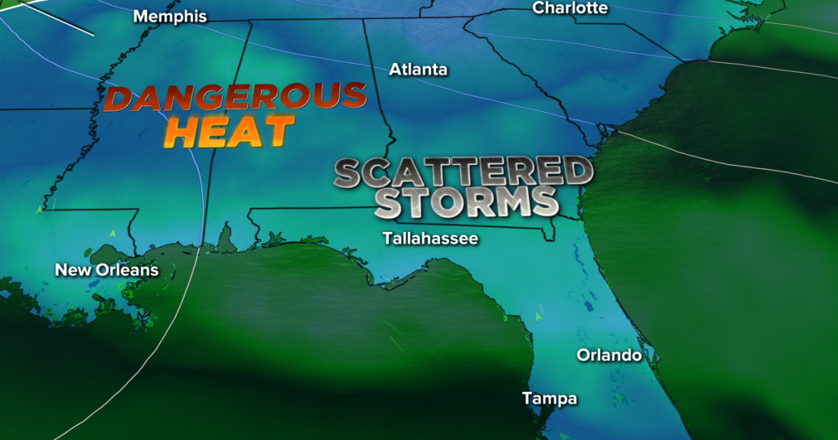 First to Know forecast: Isolated rain, widespread heat (08/17/2026)