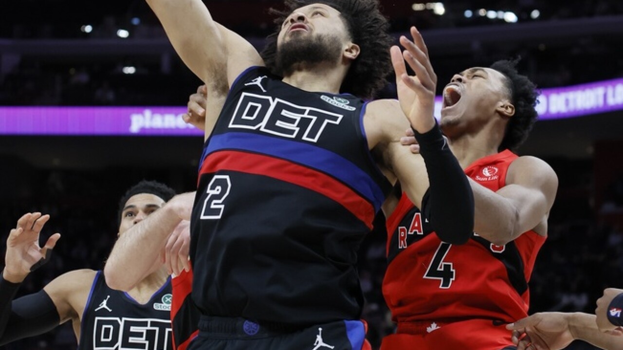 Raptors Pistons Basketball