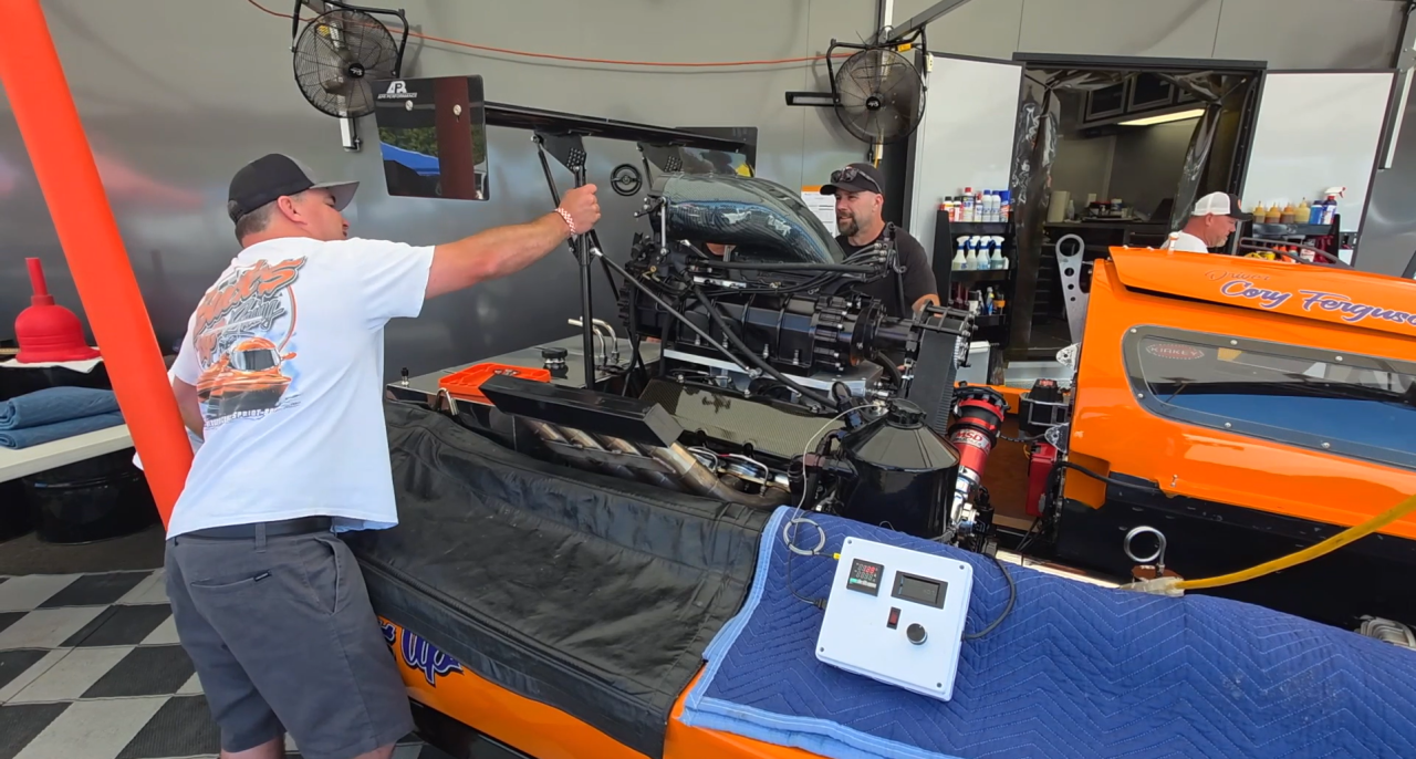 Blown alcohol k-boat