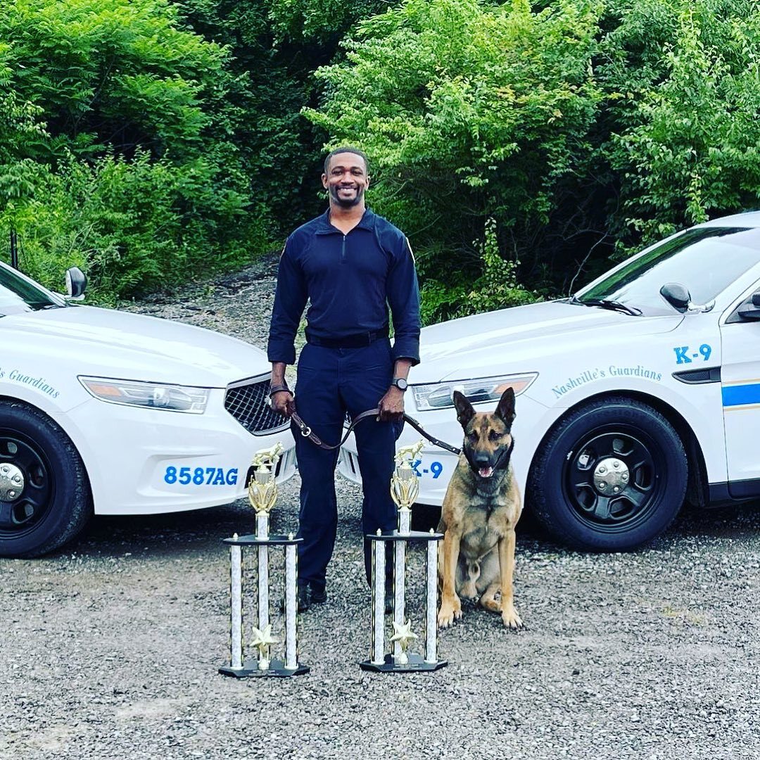 MNPD Officer Russ Jones & K9 Koda
