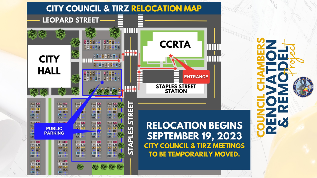 City Council Chambers Renovation Relocation