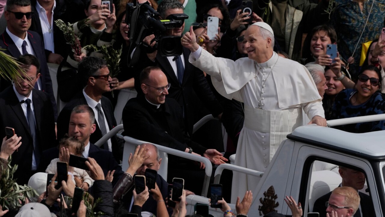 Vatican Pope Palm Sunday
