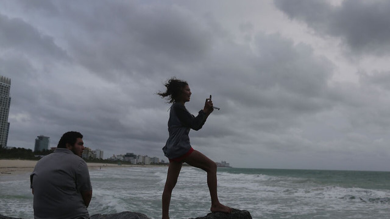 PHOTOS: Hurricane Matthew torments Florida coast
