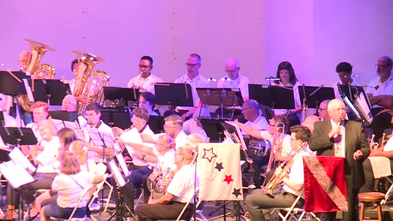 2022 Fourth of July celebration at Dogwood Dell in Richmond, Virginia.