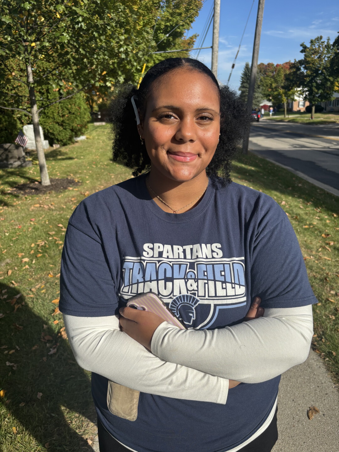 Brooklyn Cureton is a senior at West Bend West High School