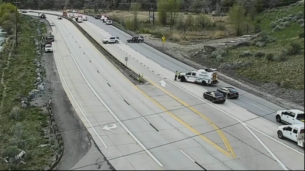 Motorcyclist dead after hitting median, crashing at Provo Canyon Road