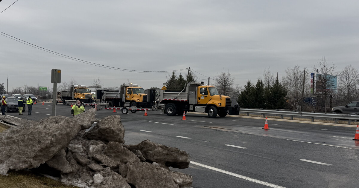 Water main break reduces Pulaski Highway traffic to one lane