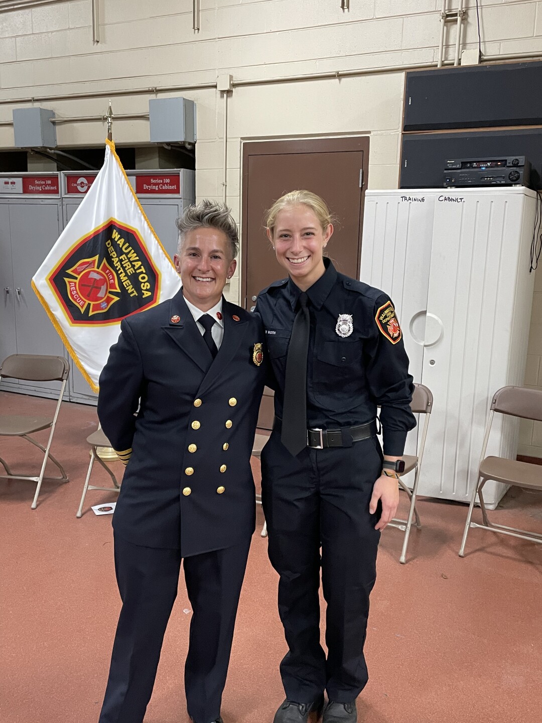Fire Chief Barbara Kadrich