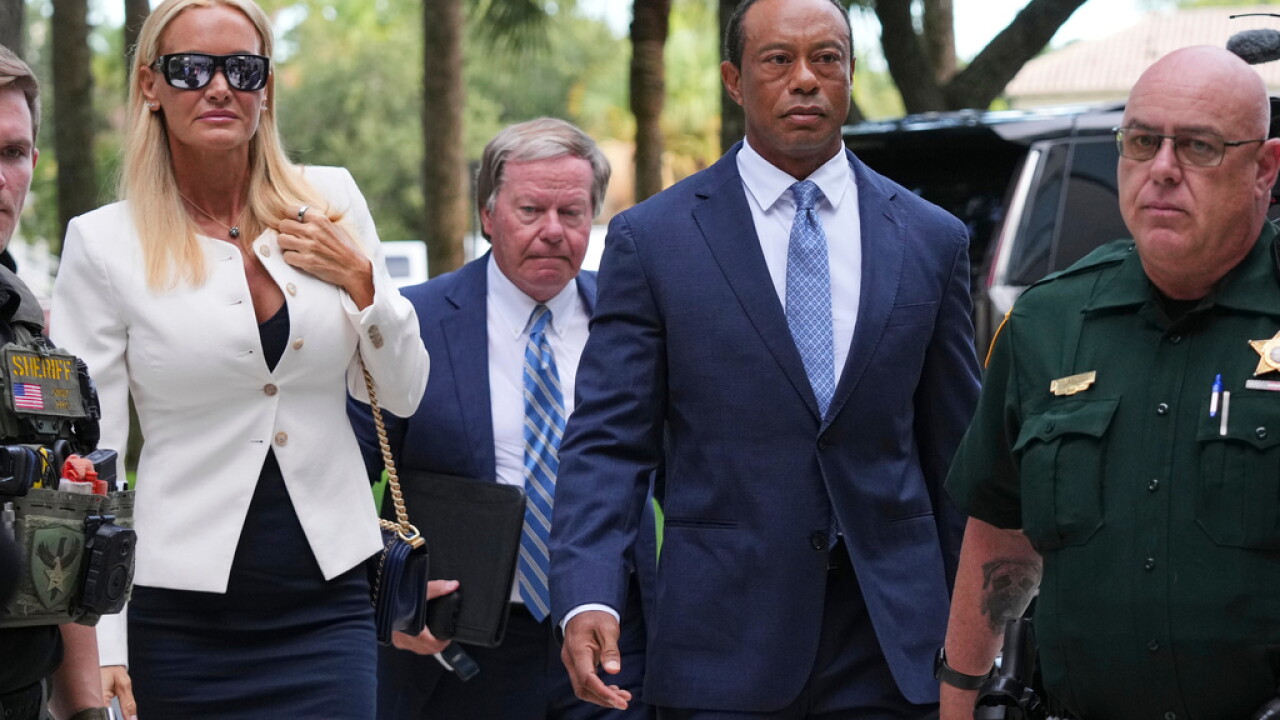 APTOPIX Tiger Woods