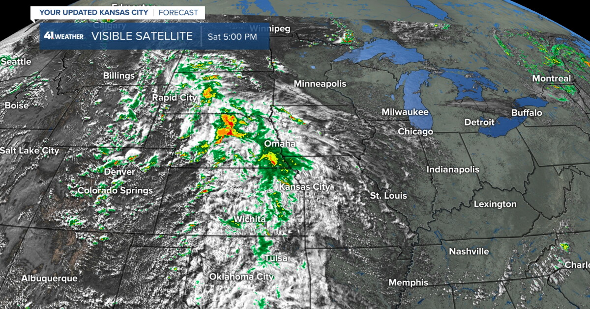 KSHB 41 Weather Blog | Tracking Showers and few Thunderstorms