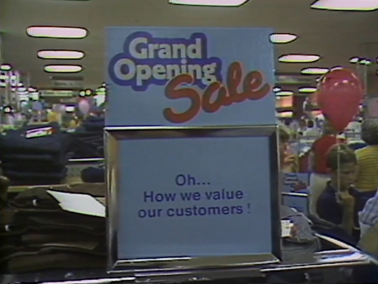 Kohls Grand Opening Sign