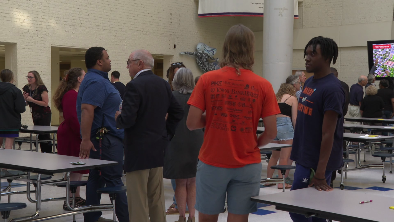 Maury High School design meeting