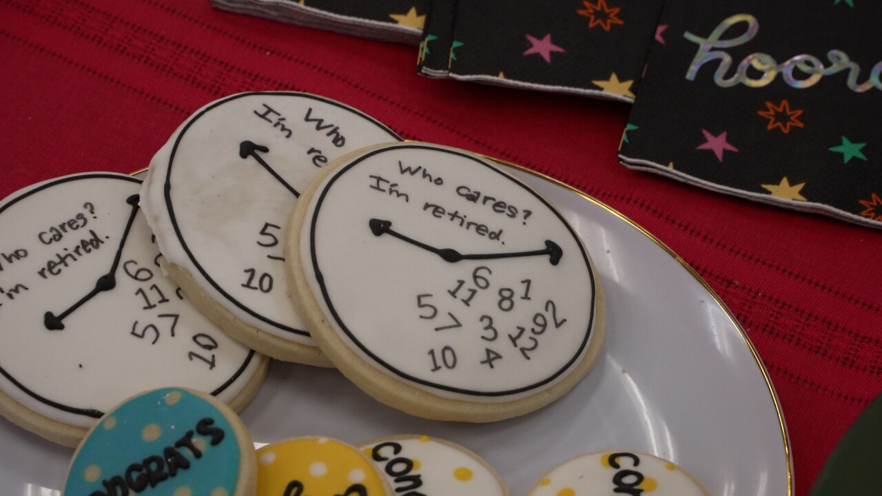 Retirement Cookies