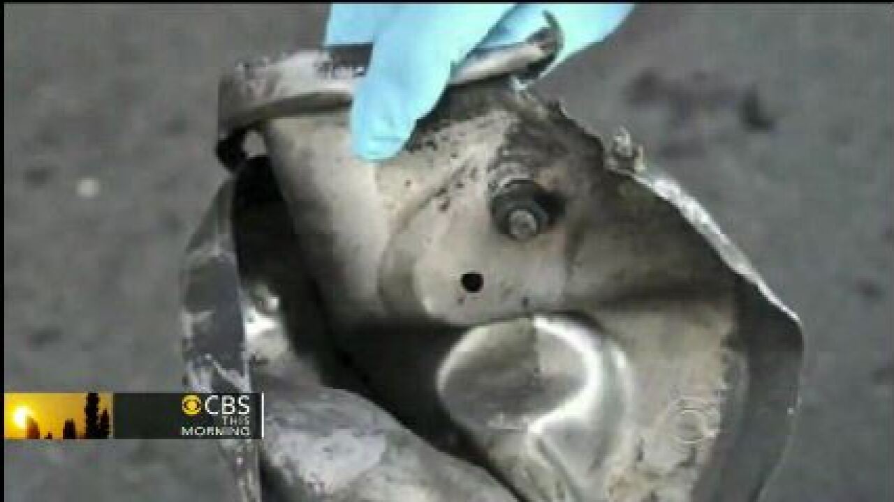 Leaked FBI photos show Boston bomb evidence