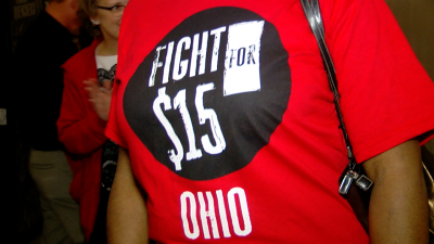 Ohio fight for $15 minimum wage, raise the wage