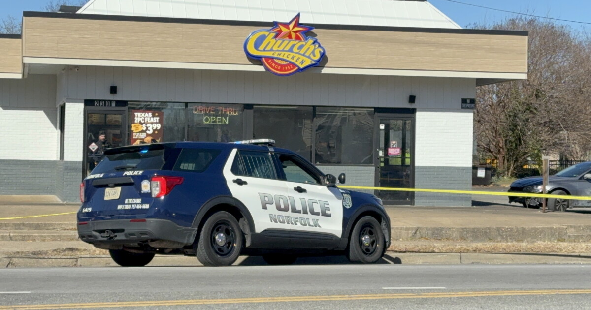 Man charged with murder after deadly shooting at Norfolk Church’s Chicken